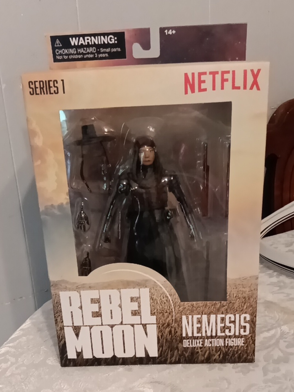 Netflix Rebel Moon Nemesis Action Figure - Black, Beige